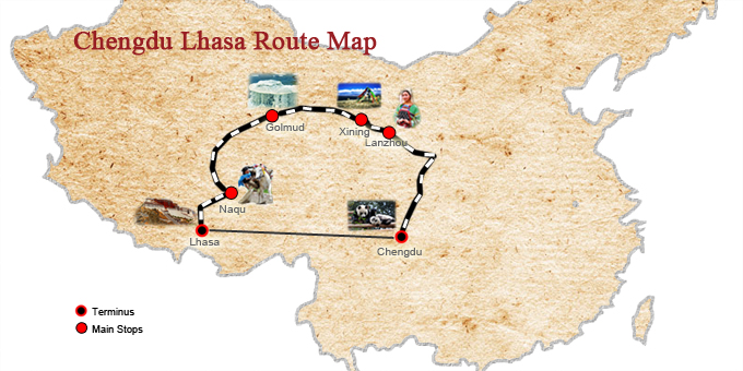 Chengdu Leshan Transportation Map